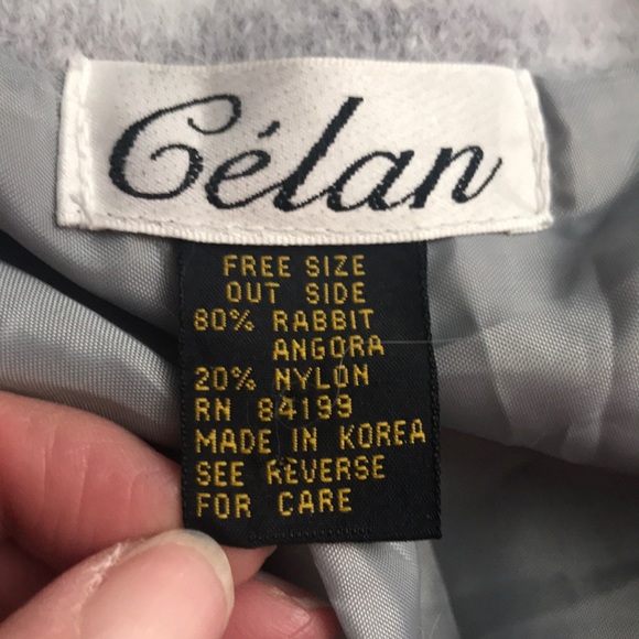 Soft grey metallic cord embroidered cardigan - Picture 4 of 10